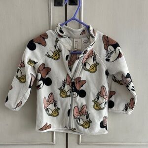 Disney White and Pink Minnie Mouse Jacket